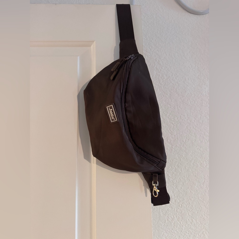 brown foldie Fanny pack